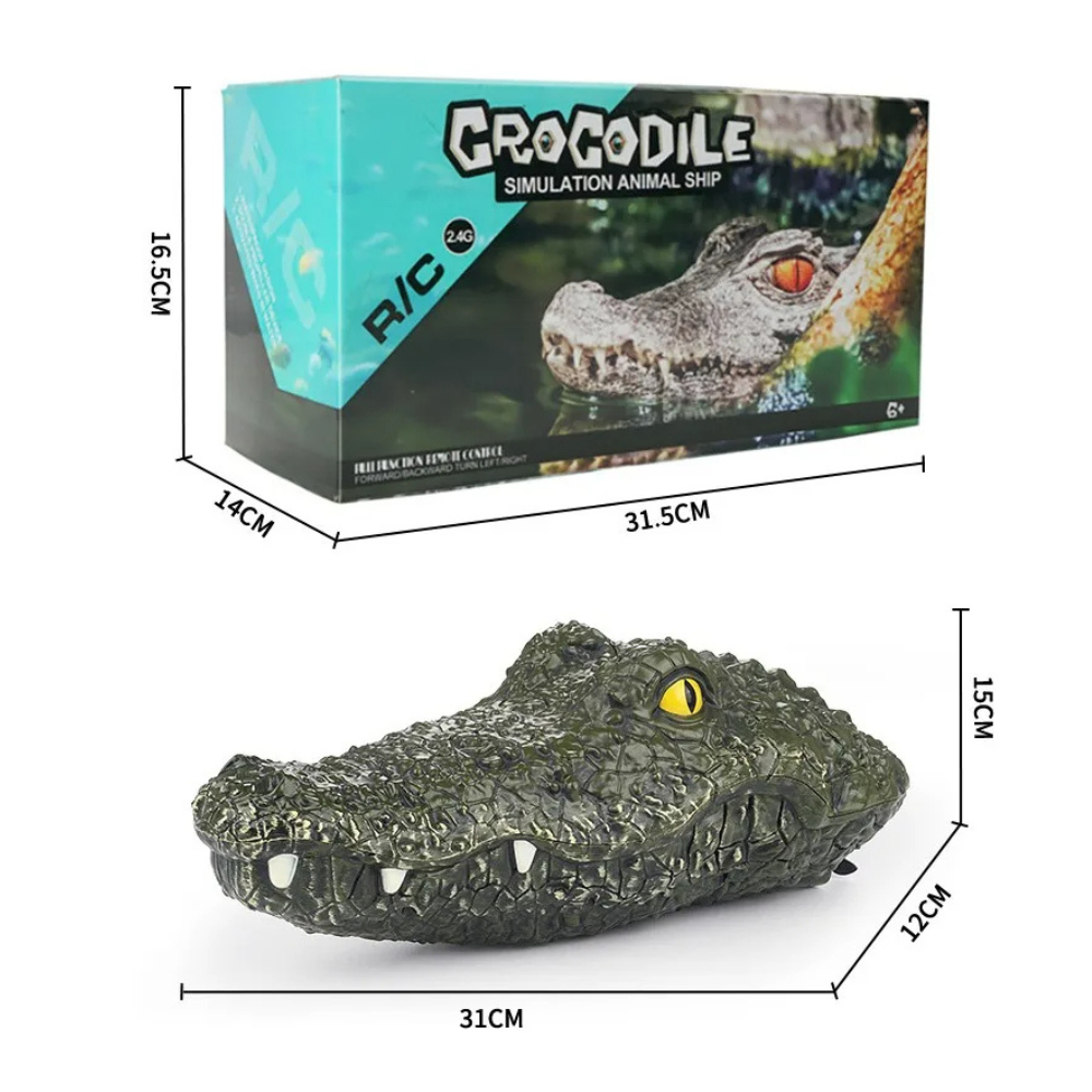 Krokodillen Hoofd RC Boot