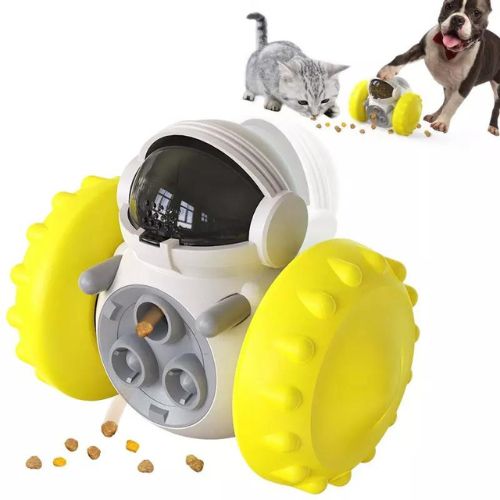 Pet Treat Dispenser Toy - Slim Speelgoed voor Slimme Huisdieren
