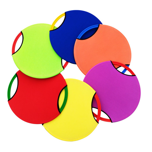 2x Bouncy Discs Paddle Ball Spel