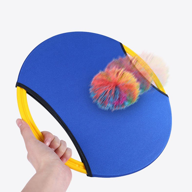 2x Bouncy Discs Paddle Ball Spel
